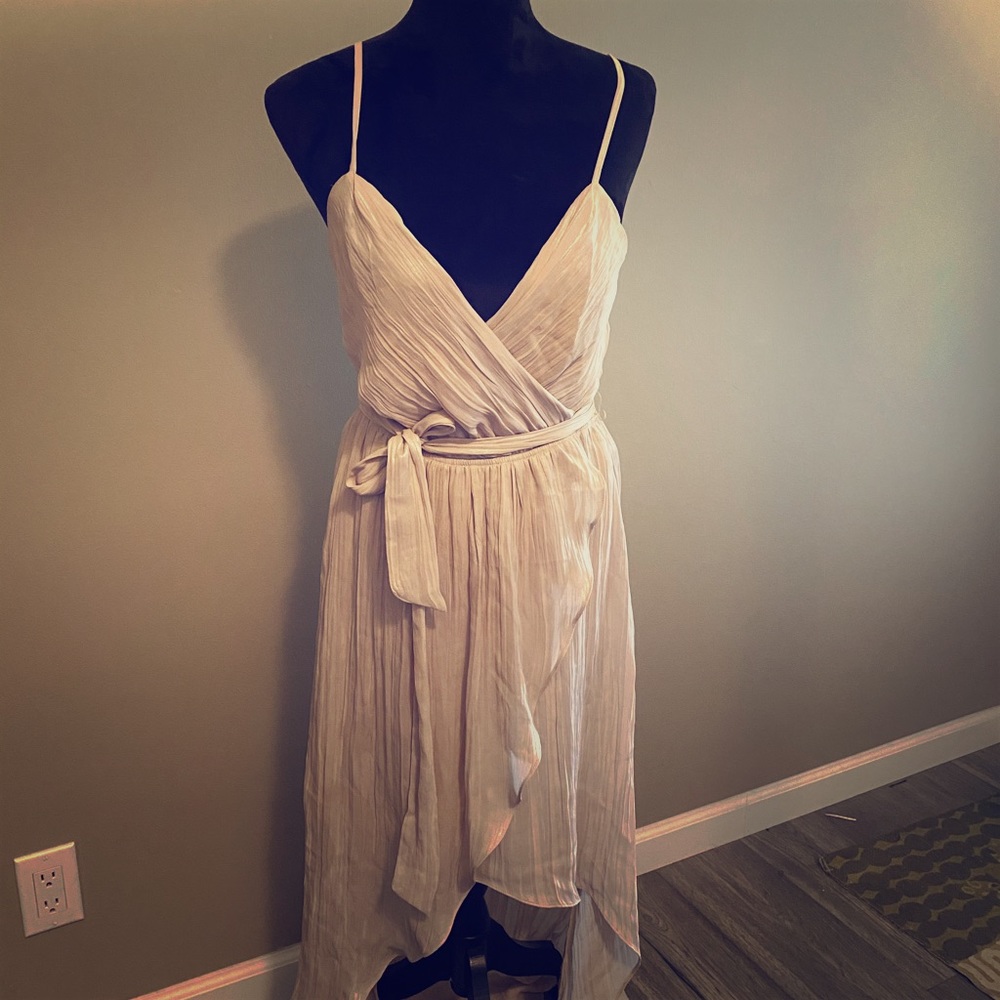 Express high-low maxi dress